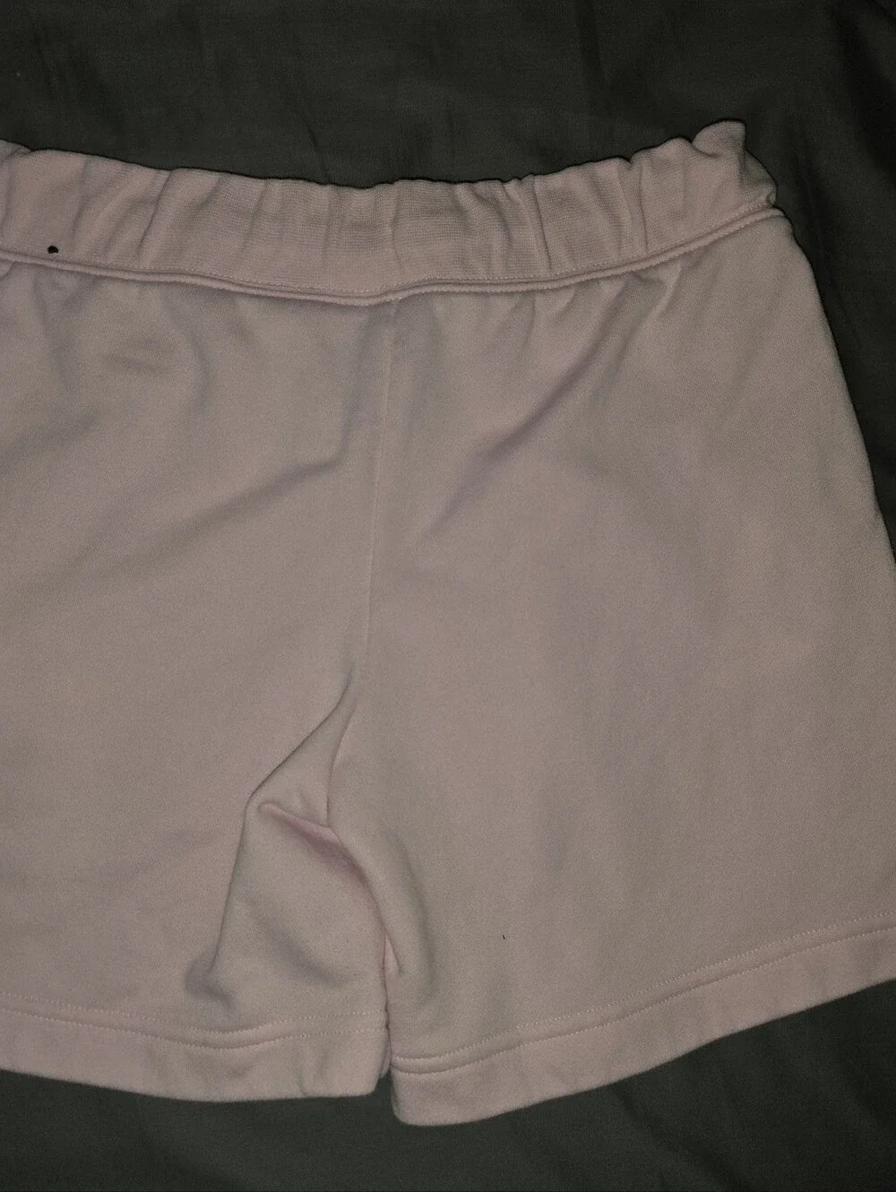 Nike Big Kids' Girls Sportswear Club Fleece Mid-Rise Shorts Pink Size XL